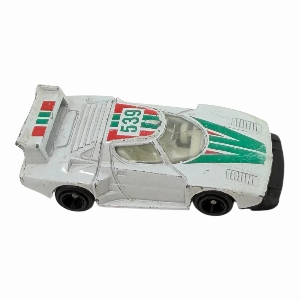 Vintage Diecast Lancia Alitalia Stratos #539‎ White Hong Kong